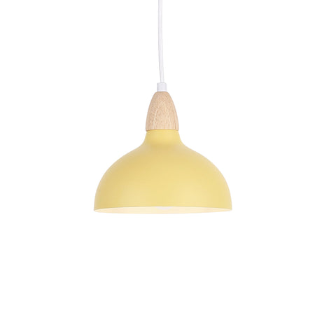 Oak Hanglamp Ø19 Lemon Geel
