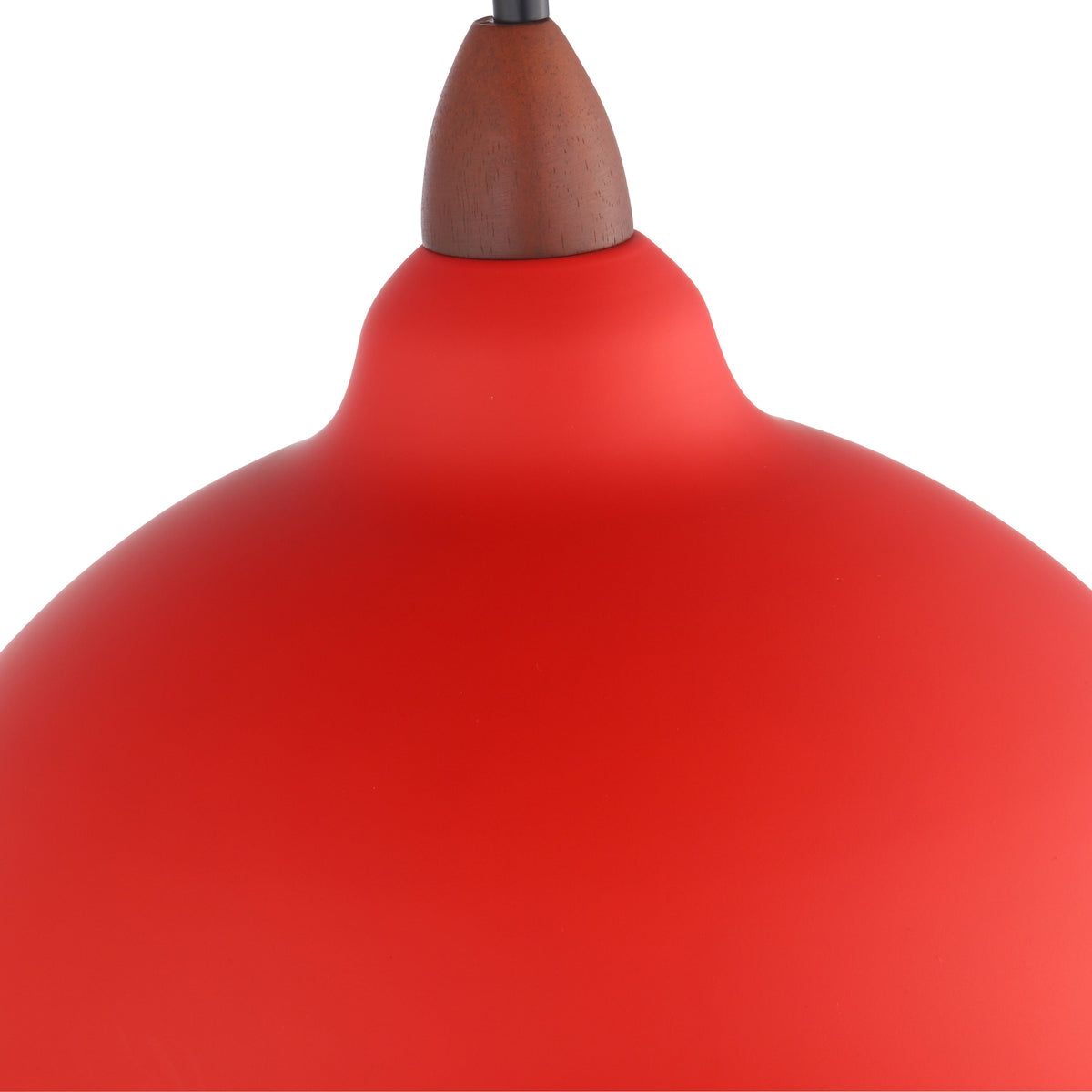 Oak Taklampa Ø35 Röd-Lampconcept.se