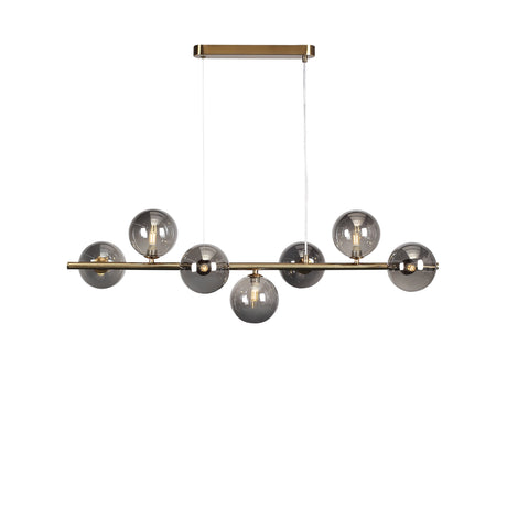 Bubbles Lange Hanglamp 90cm Smoke