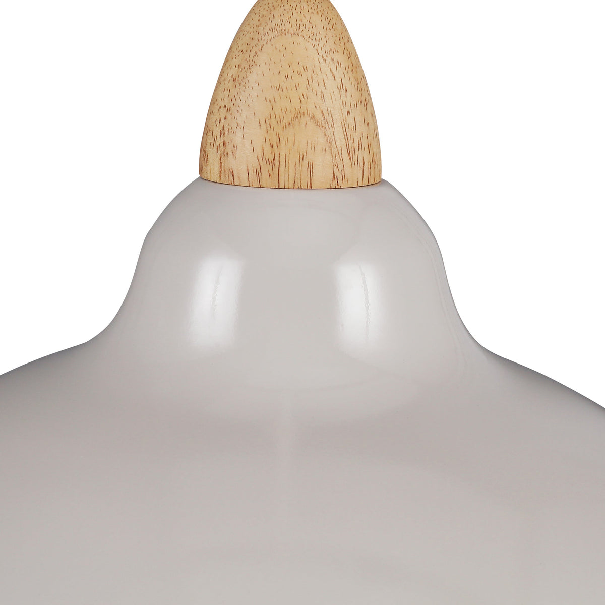 Oak Hanglamp Ø35 Glossy Dove