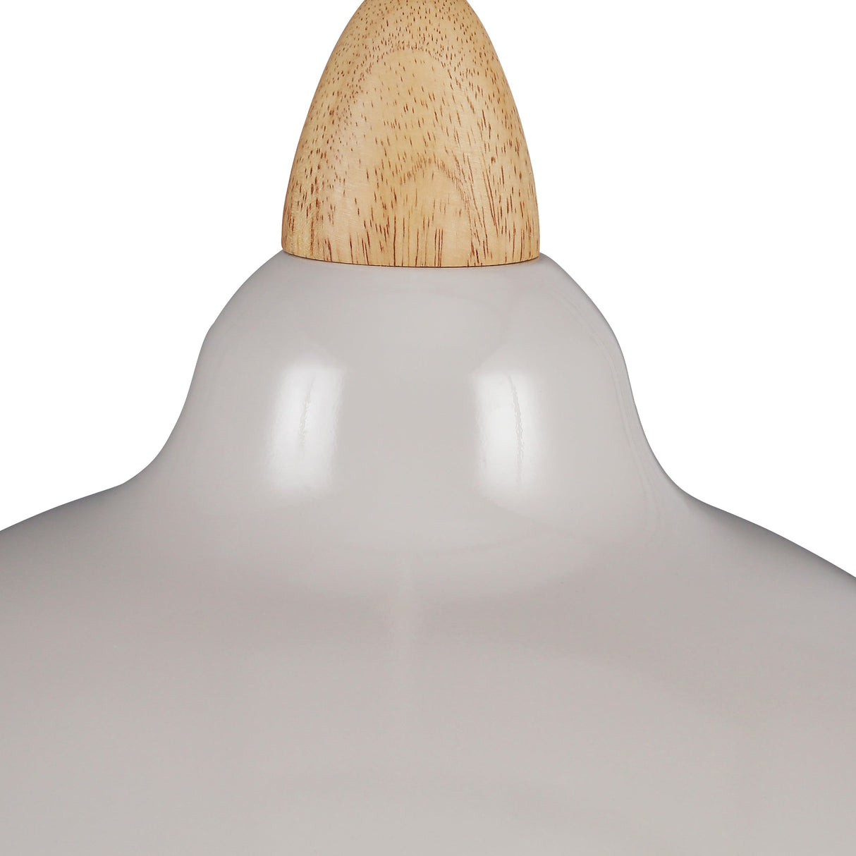 Oak Hanglamp Ø35 Glossy Dove