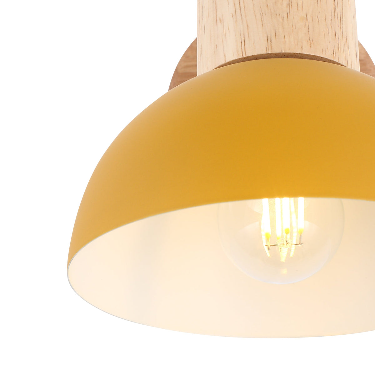 Boom Wandlamp Mosterd