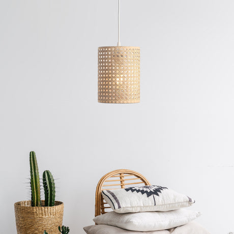 Rattan Taklampa Ø15-Lampconcept.se