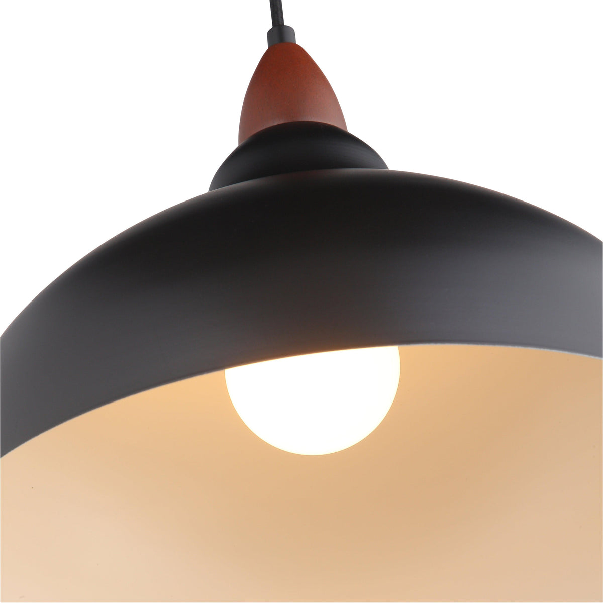 Oak Taklampa Ø35 Svart-Lampconcept.se