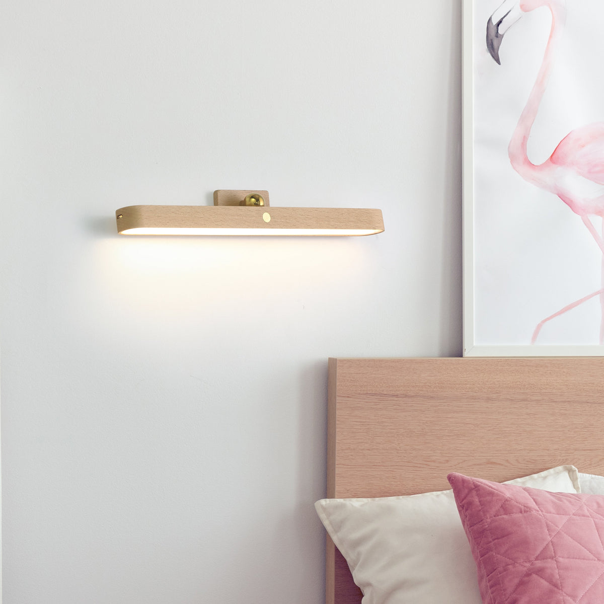 Timber Draadloze Wandlamp Licht