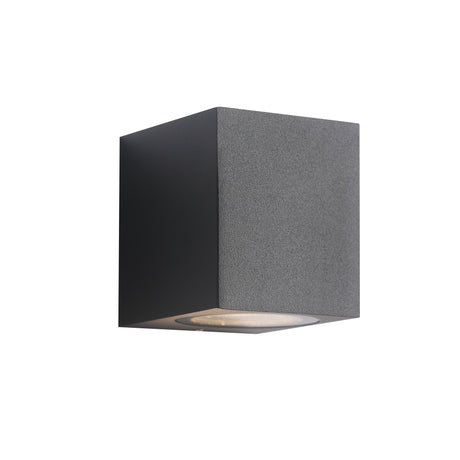 Gamp Square Vägglampa Utomhus Svart-Lampconcept.se