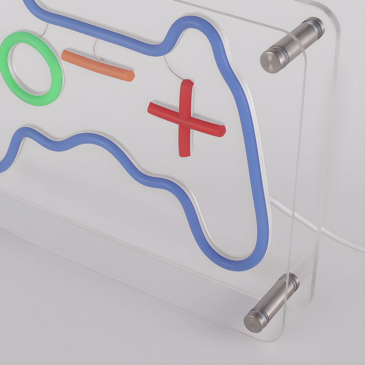 Joystick LED Neon Box Tafellamp