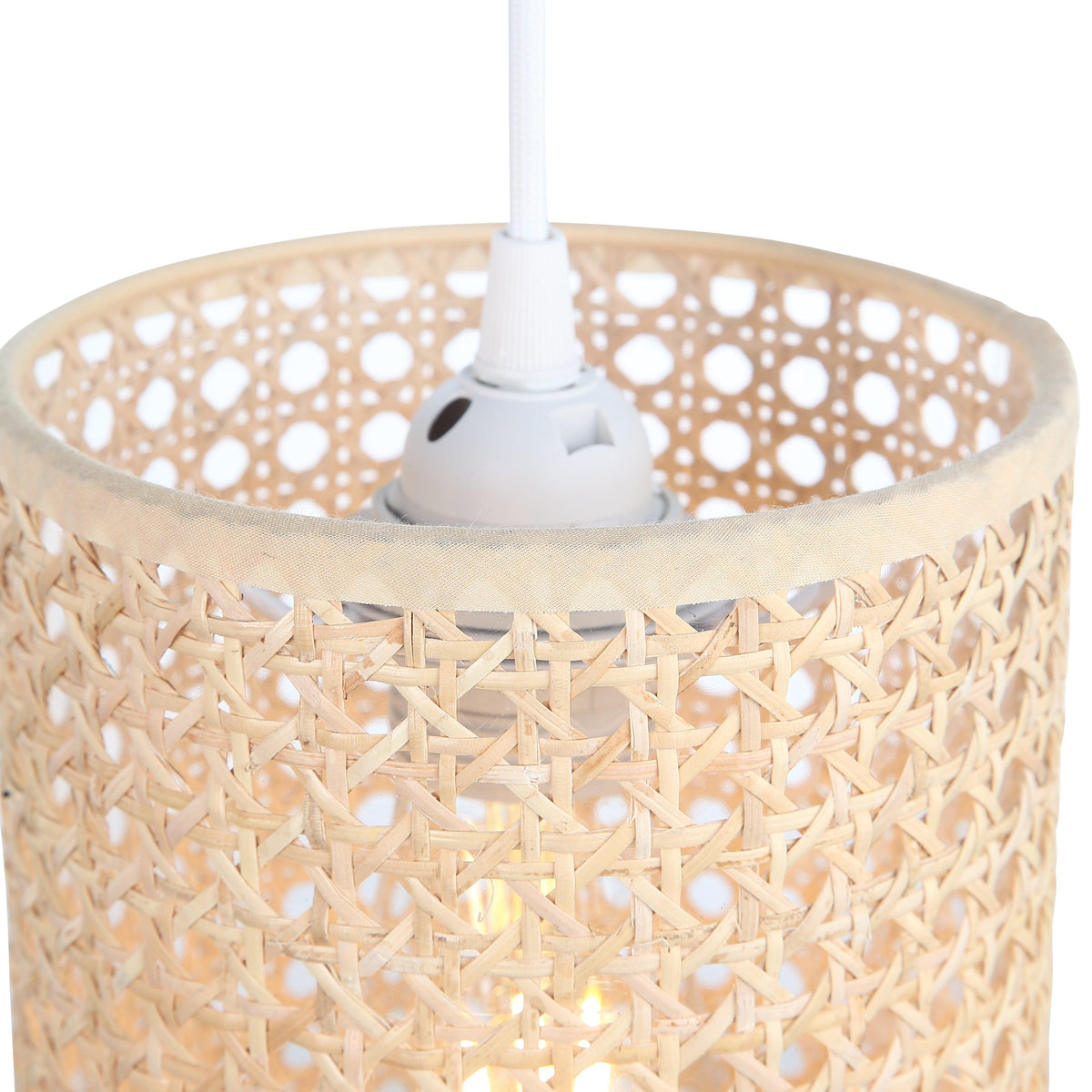 Rattan Taklampa Ø15-Lampconcept.se