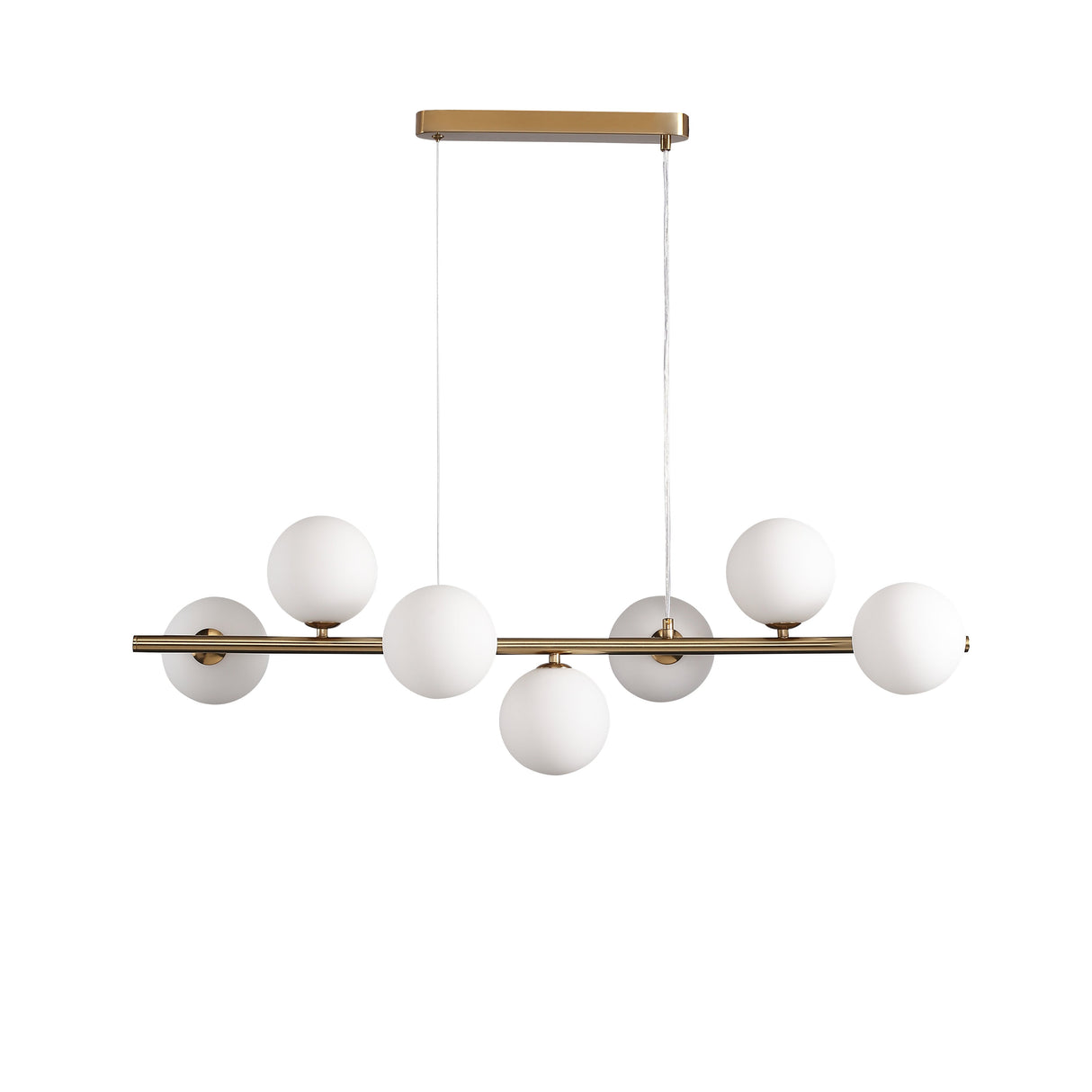 Bubbles Lange Hanglamp 90cm Opal