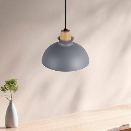 Tray Hanglamp Ø28 Grijs