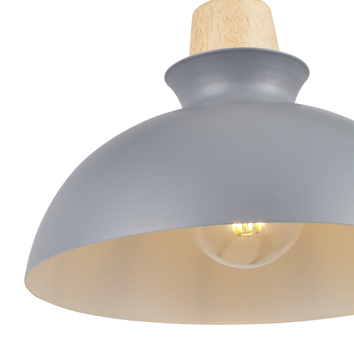 Tray Hanglamp Ø28 Grijs