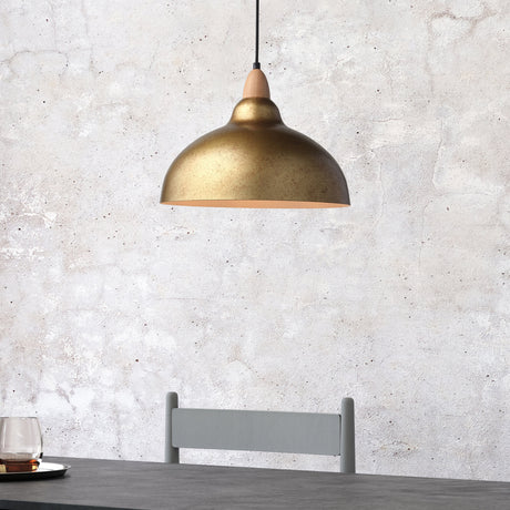 Oak Taklampa Ø35 Antik Mässing-Lampconcept.se