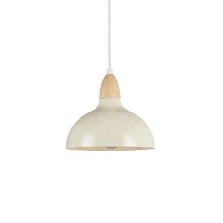 Oak Hanglamp Ø19 Glossy Vanille
