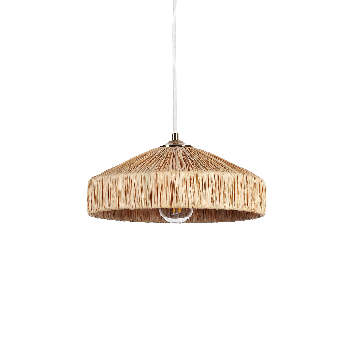 Casablanca Raffia Hanglamp Ø30