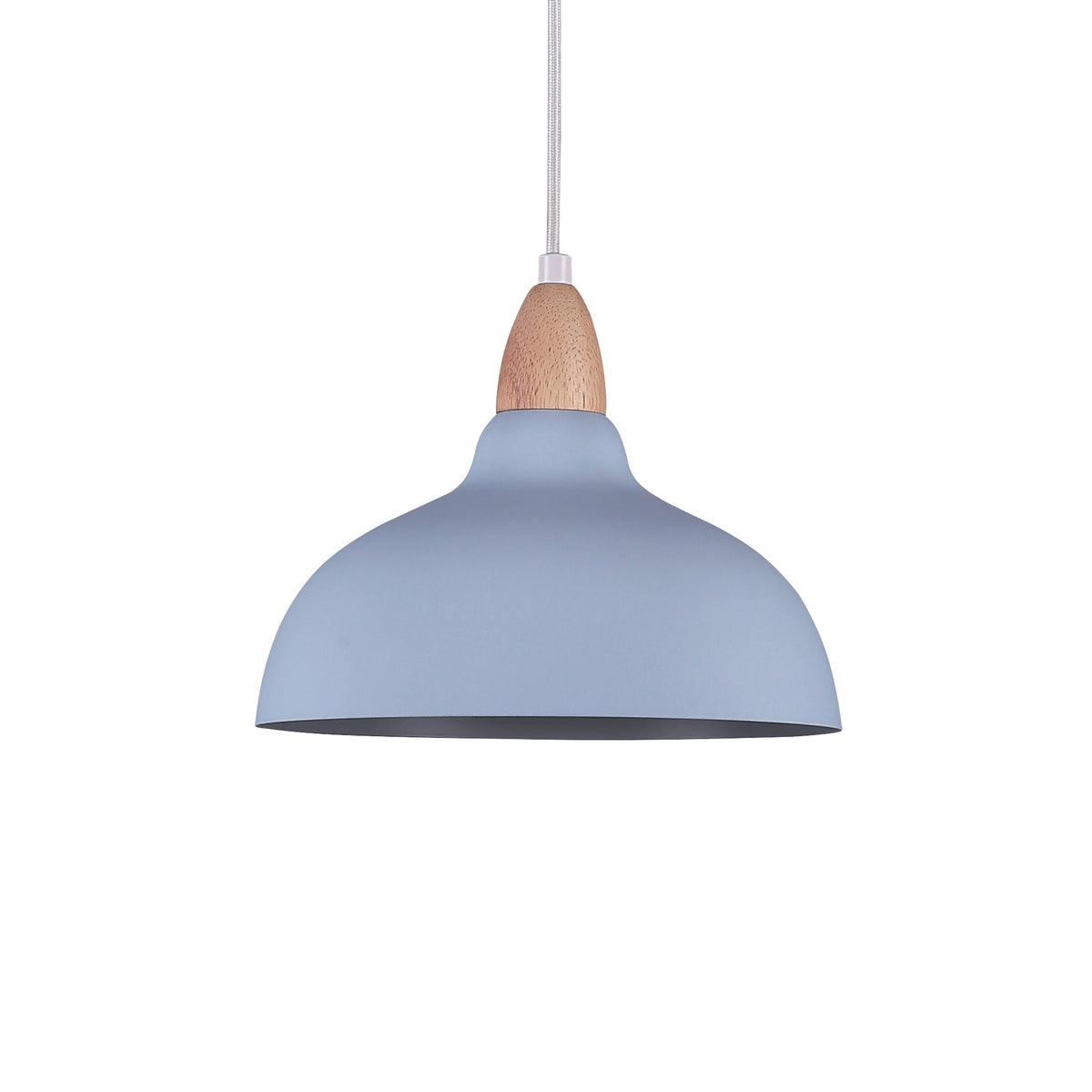 Oak Hanglamp Ø24 Lichtblauw