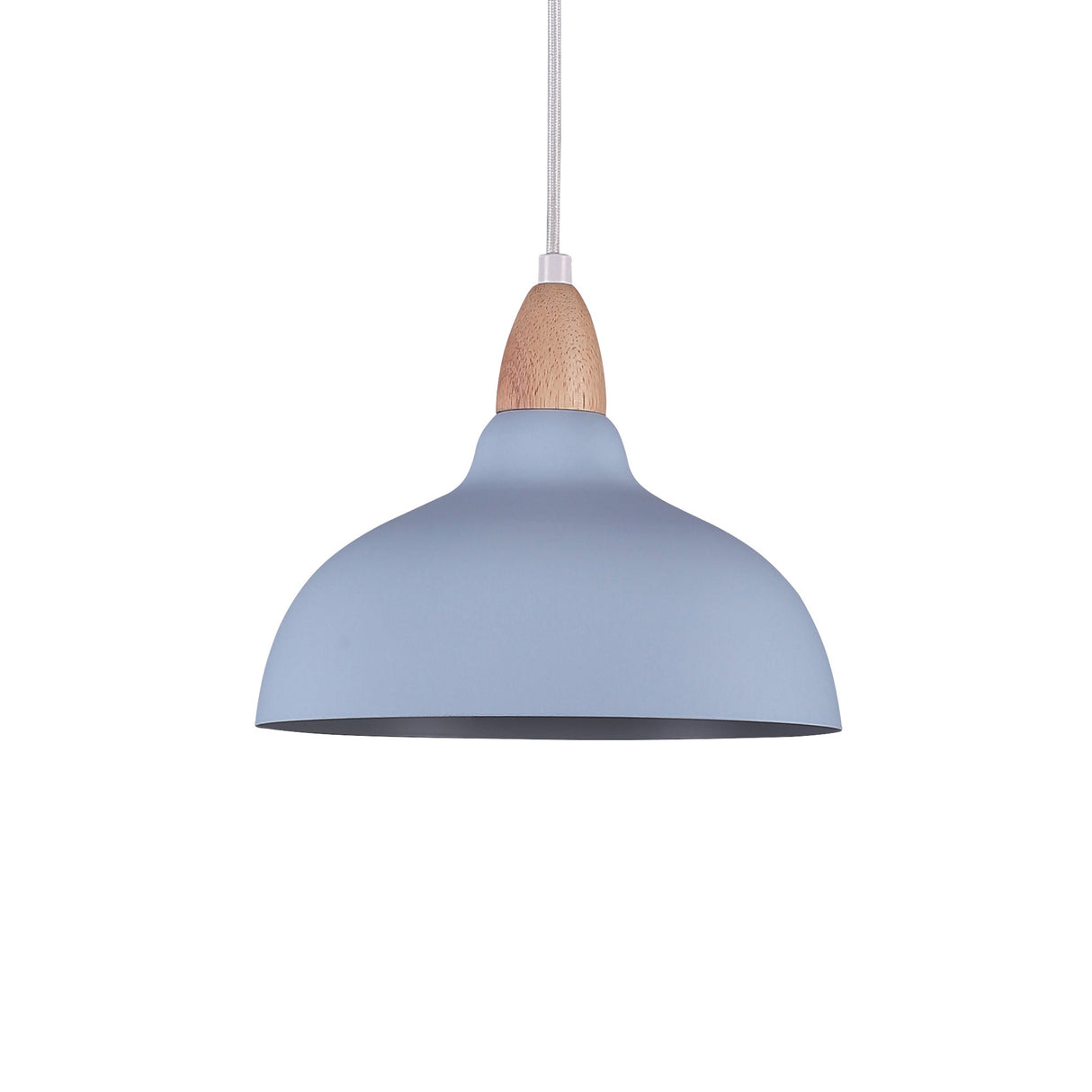 Oak Hanglamp Ø24 Lichtblauw