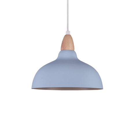 Oak Hanglamp Ø24 Lichtblauw