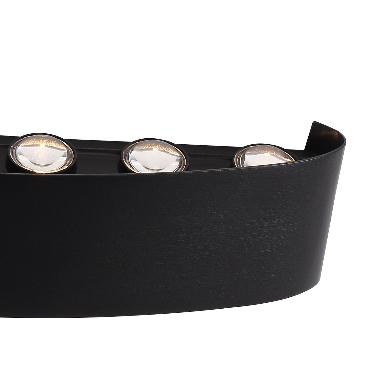 Ortelo 12W 32cm Wandlamp Zwart