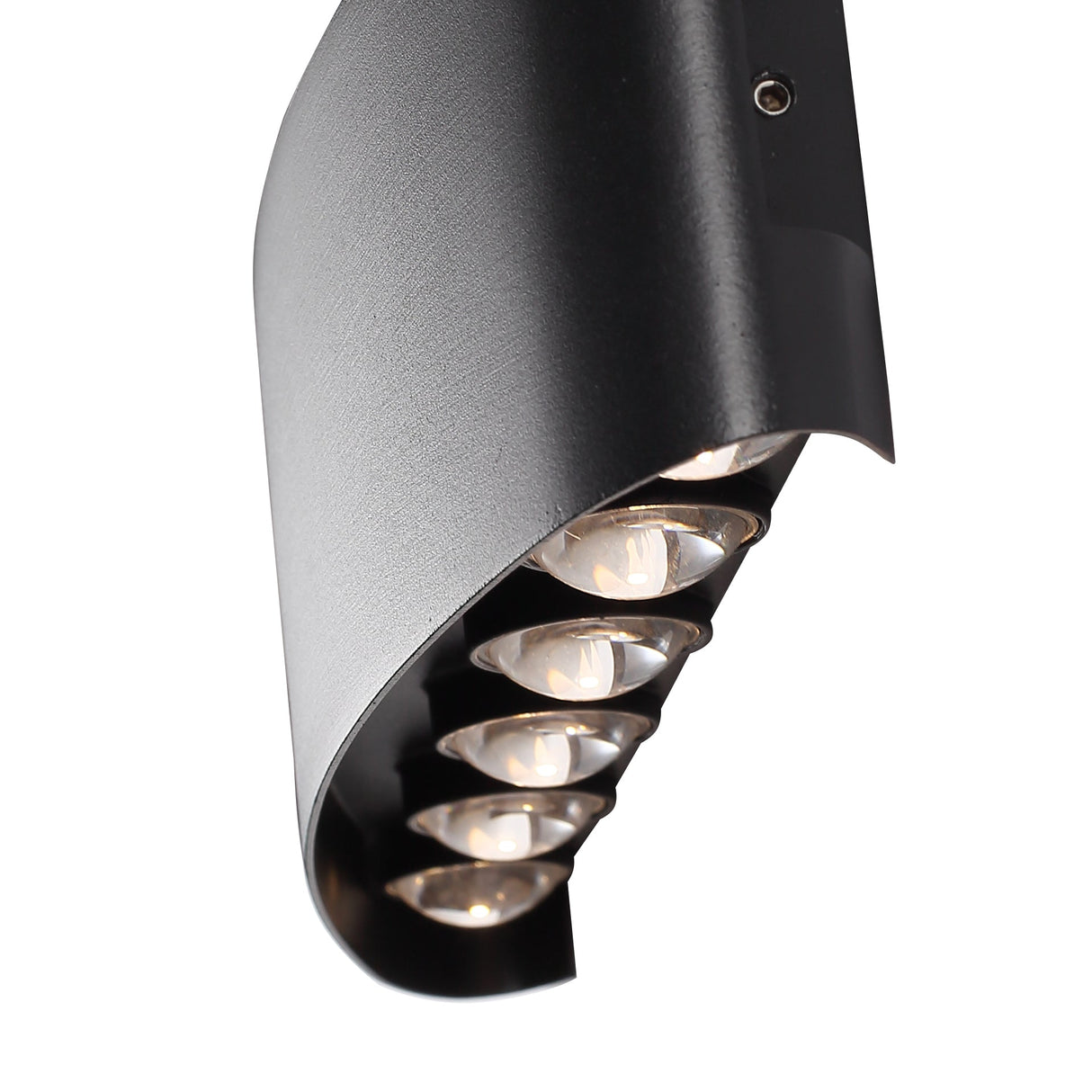 Ortelo 12W 32cm Wandlamp Zwart