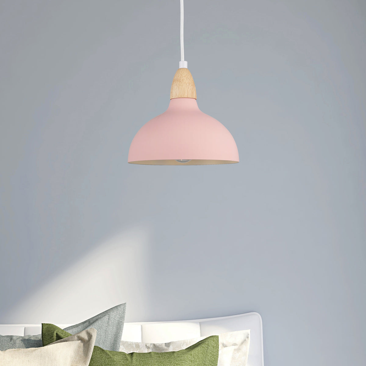 Oak Hanglamp Ø19 Flamingo Pink