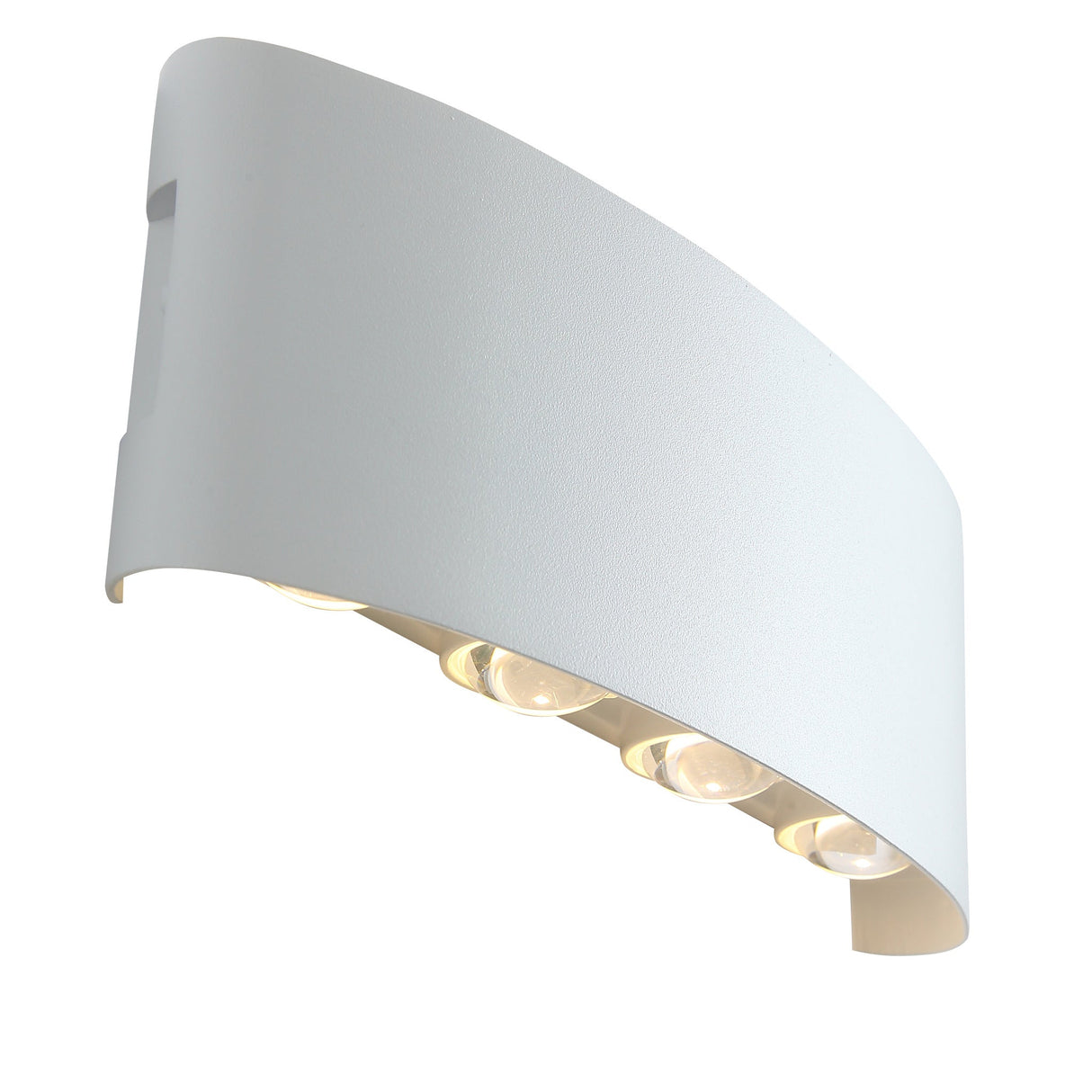 Ortelo 8W 22cm Vägglampa Utomhus Vit-Lampconcept.se