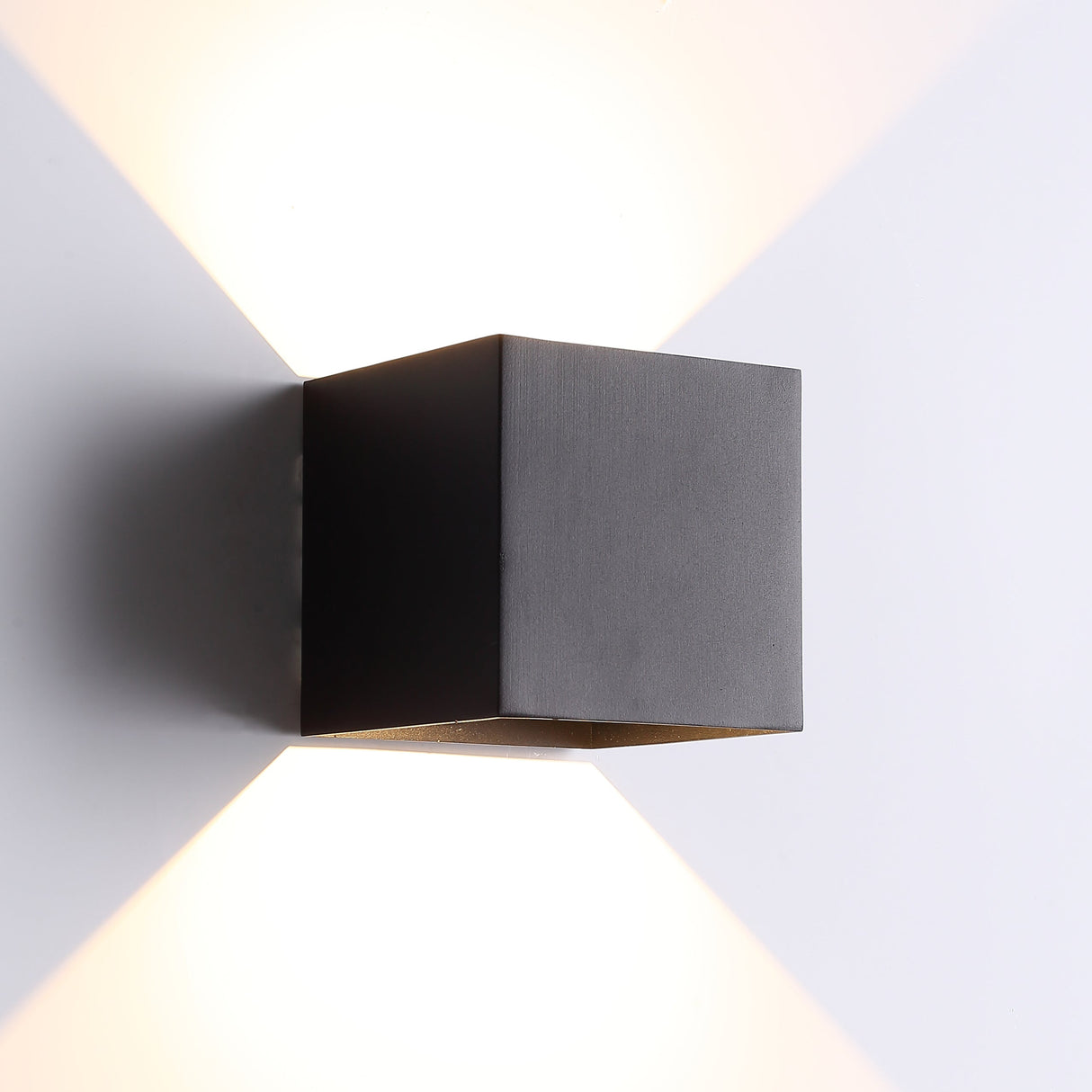 LED Wandlamp XL IP54 12W Buiten Zwart