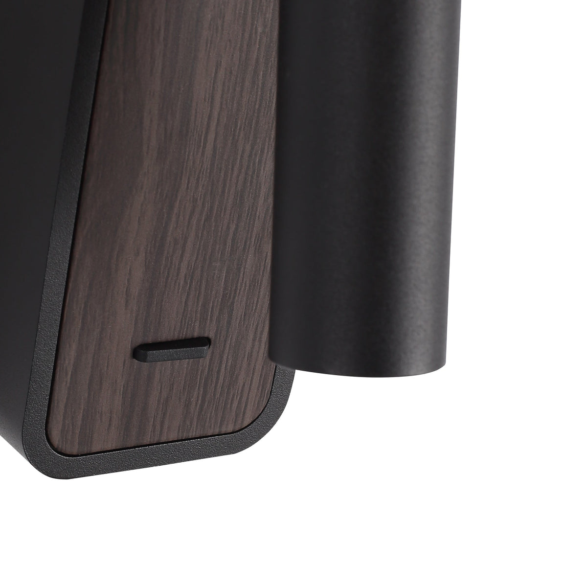 Danta Wandlamp Zwart/Houtlook