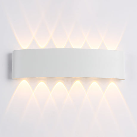 Ortelo 12W 32cm Wandlamp Wit