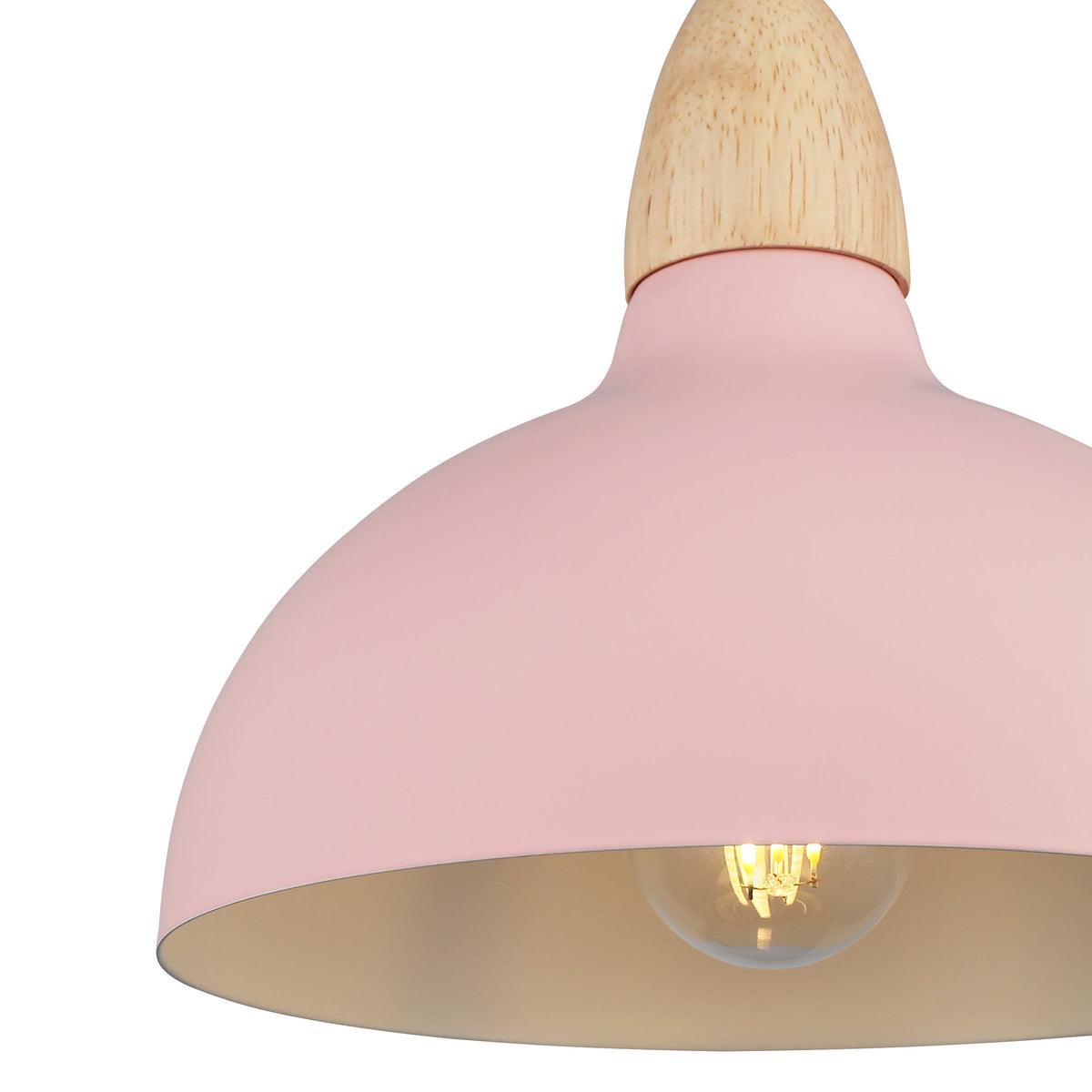Oak Hanglamp Ø19 Flamingo Pink