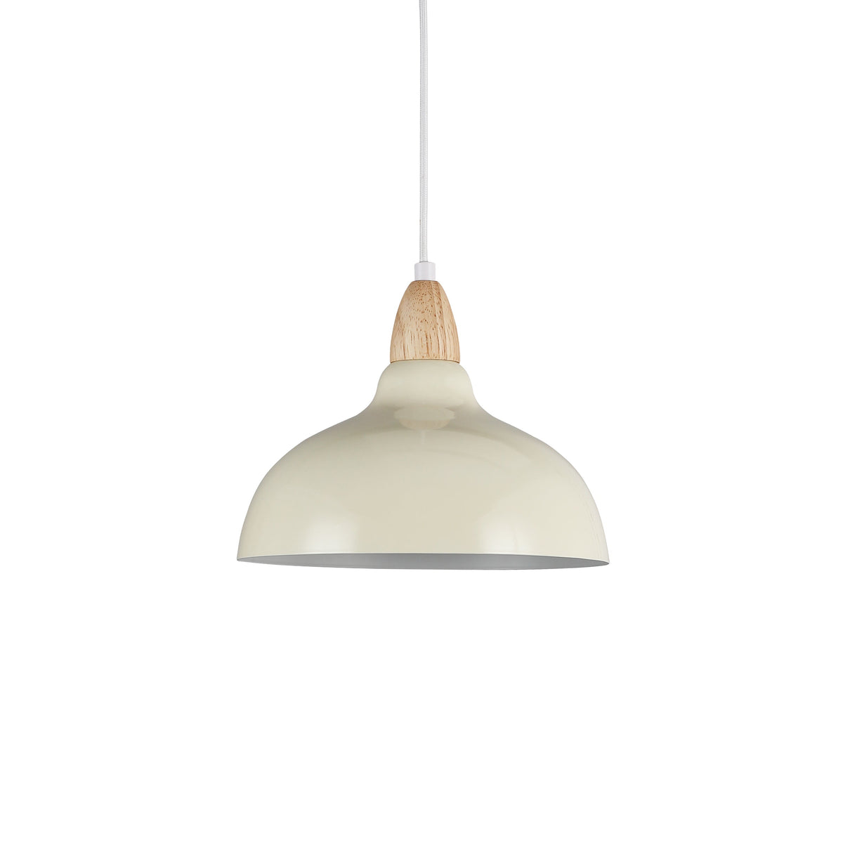 Oak Hanglamp Ø24 Glossy Vanille
