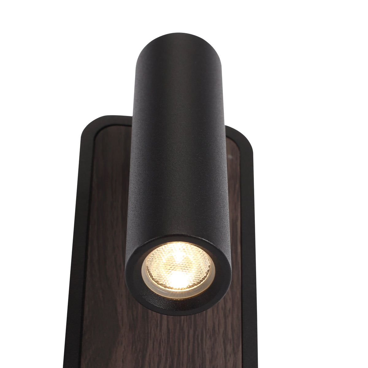 Danta Wandlamp Zwart/Houtlook