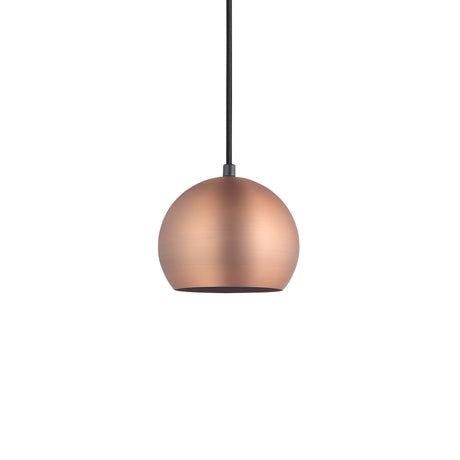 Mellow Taklampa Ø15 Borstad Koppar-Lampconcept.se