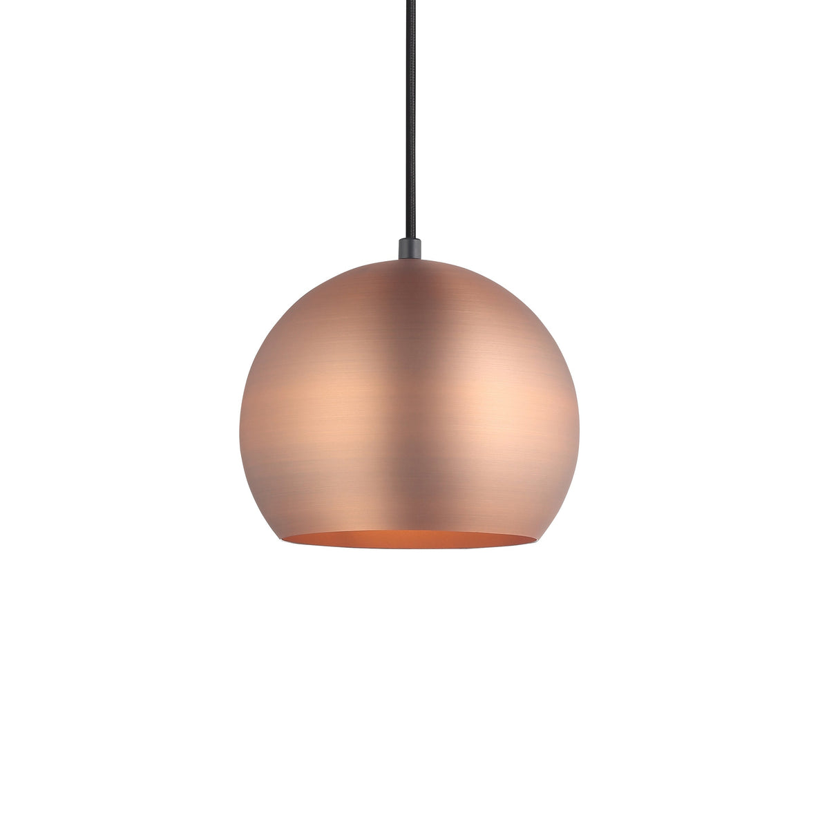 Mellow Taklampa Ø20 Borstad Koppar-Lampconcept.se