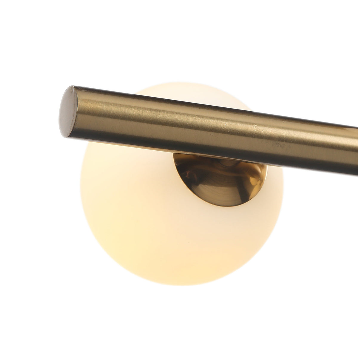 Valencia Långbord Taklampa Mässing/Opal-Lampconcept.se