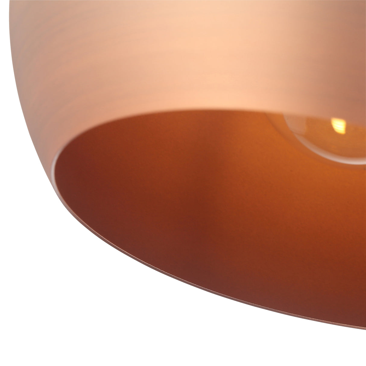 Mellow Taklampa Ø20 Borstad Koppar-Lampconcept.se