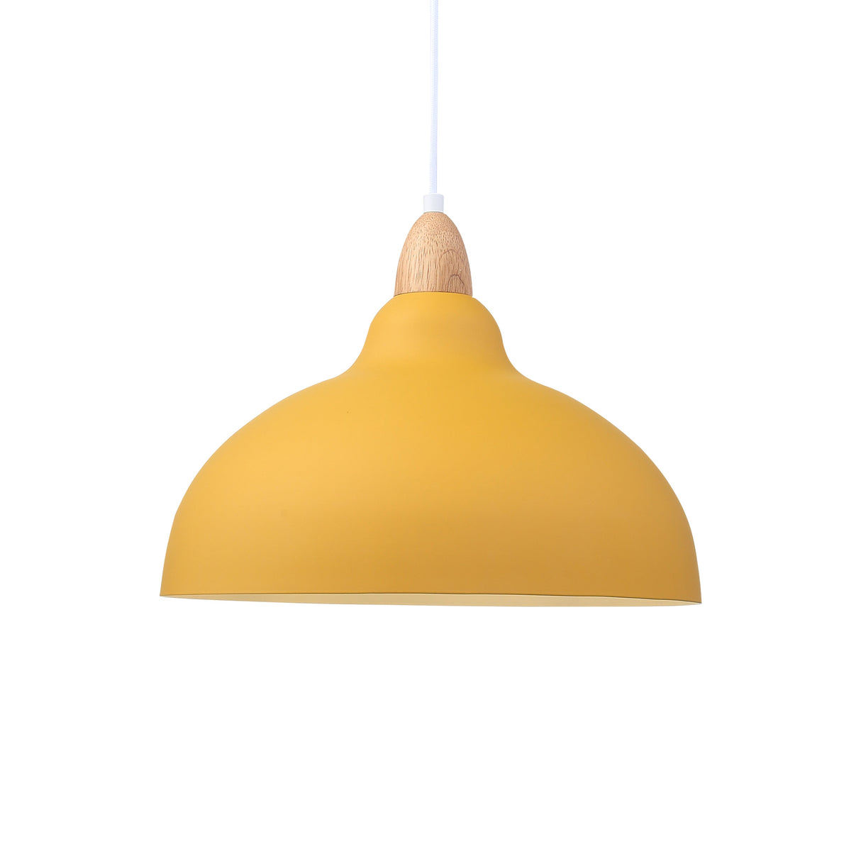 Oak Taklampa Ø35 Mustard-Lampconcept.se