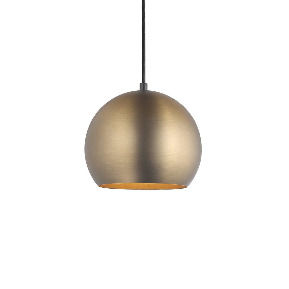 Mellow Pendellampa Ø20 Borstad Mässing-Lampconcept.se
