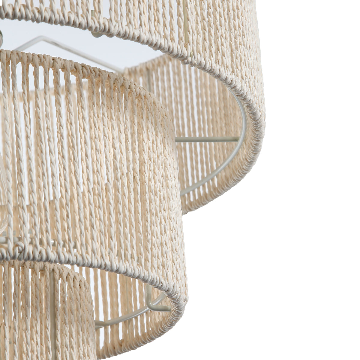Ronda Braided Pendel Ø40 Raw White
