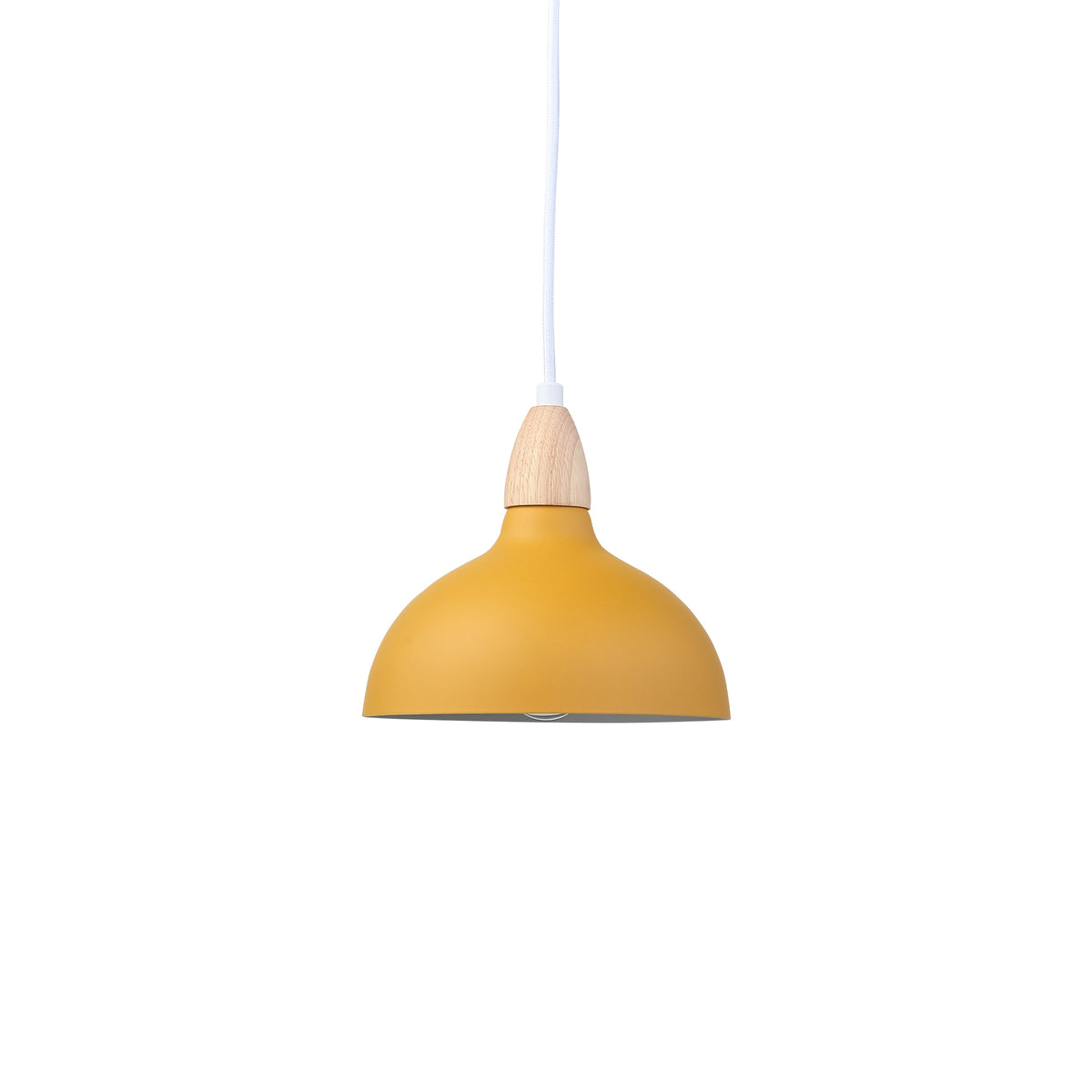 Oak Taklampa Ø19 Mustard-Lampconcept.se