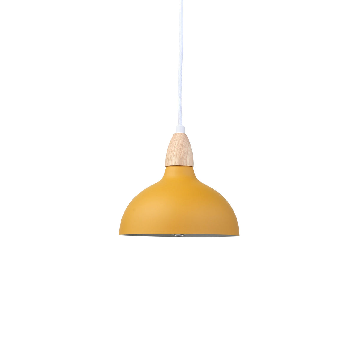 Oak Taklampa Ø19 Mustard-Lampconcept.se