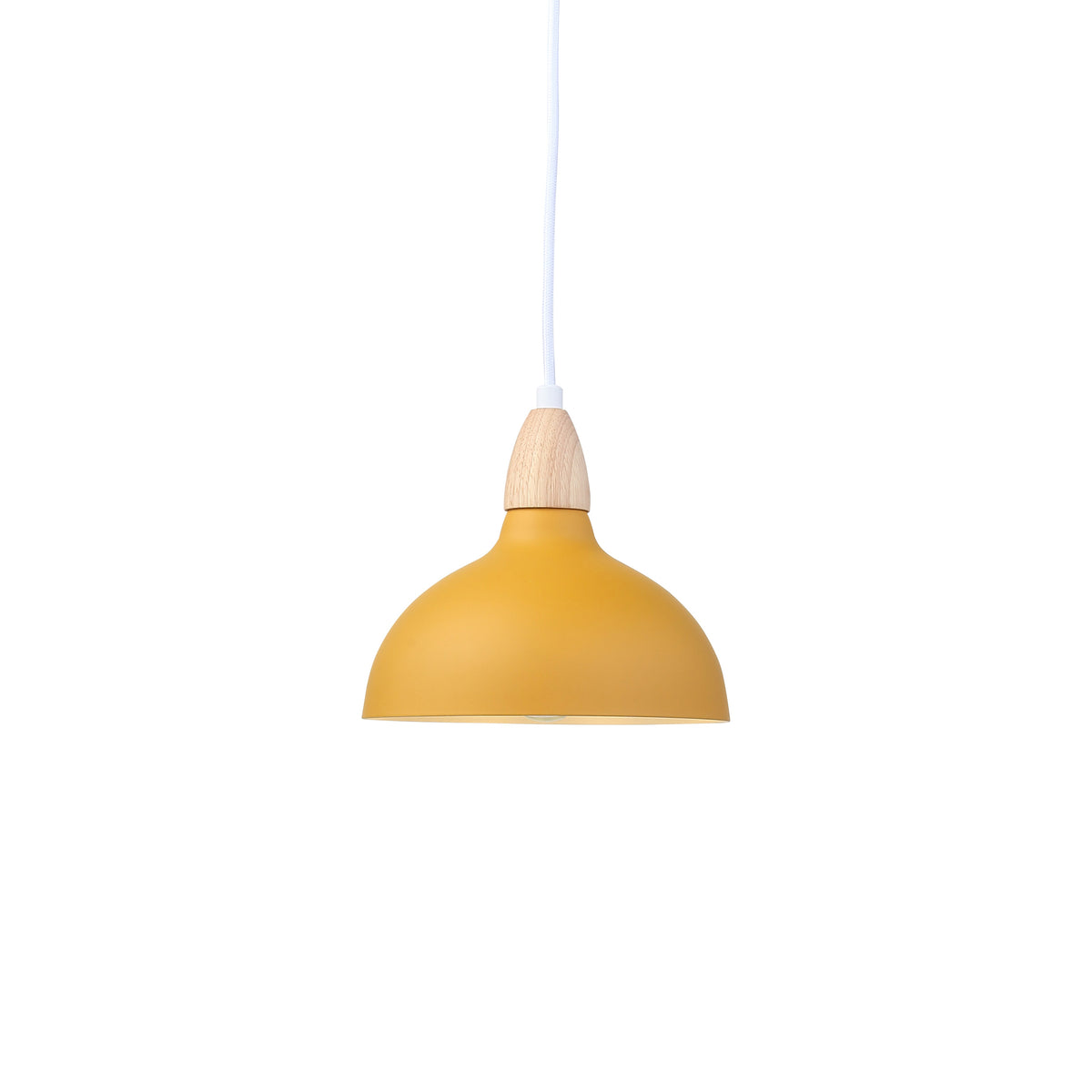 Oak Taklampa Ø19 Mustard-Lampconcept.se