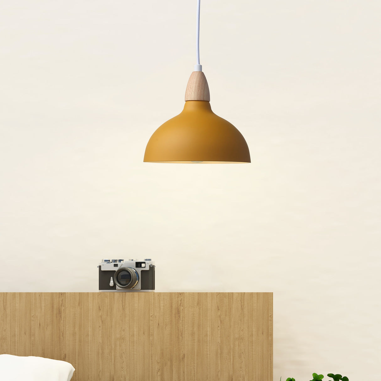 Oak Pendel Ø19 Lyst Træ - TEST VARIANT