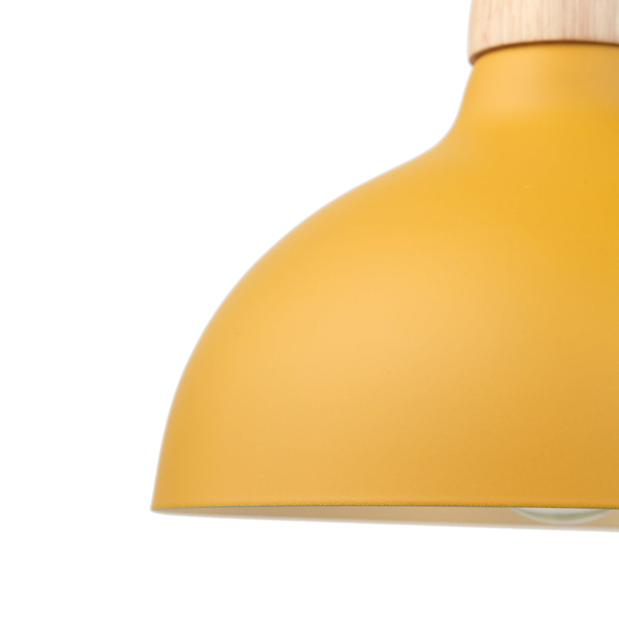 Oak Taklampa Ø19 Mustard-Lampconcept.se