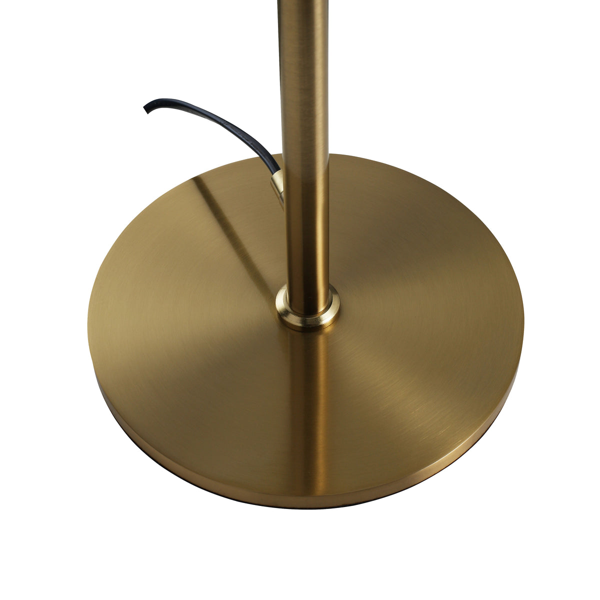 Valencia Vloerlamp Messing/Opal