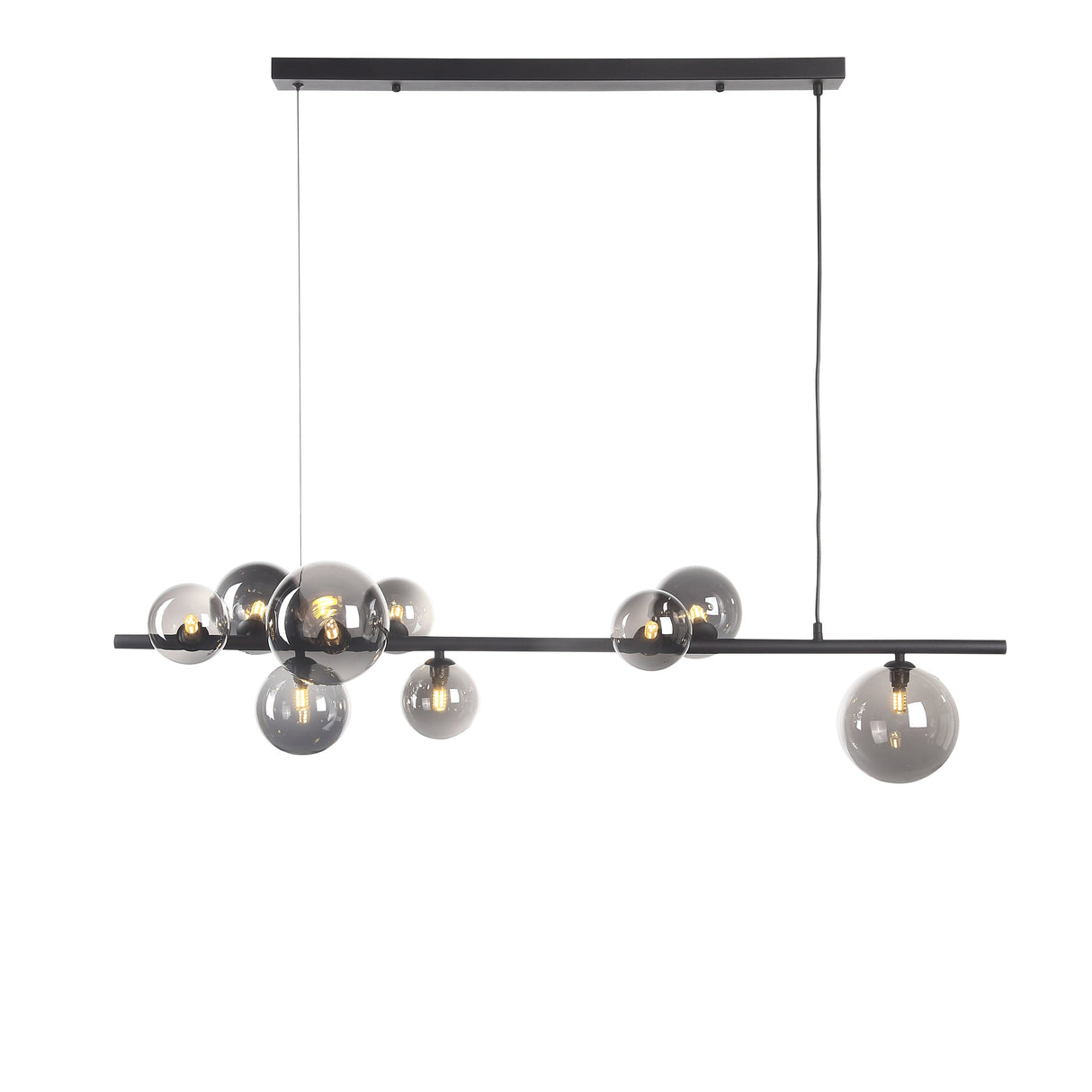 Florence Långbord Taklampa Svart/Smoke-Lampconcept.se