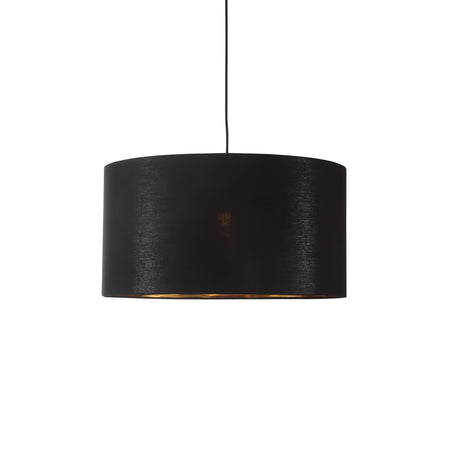 Drum Hanglamp Ø50 Zwart/Messing