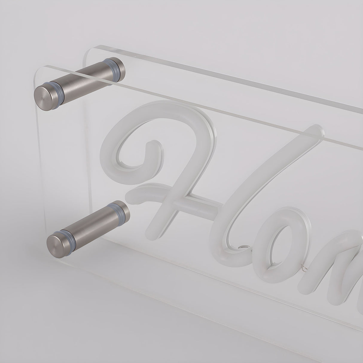 Home LED Neon Box Tafellamp