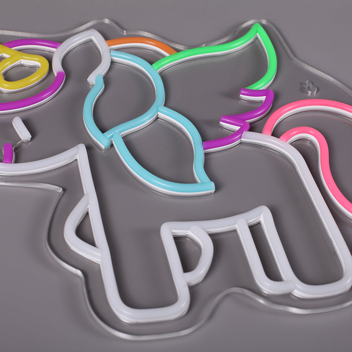 Unicorn Baby Neon Wandlamp