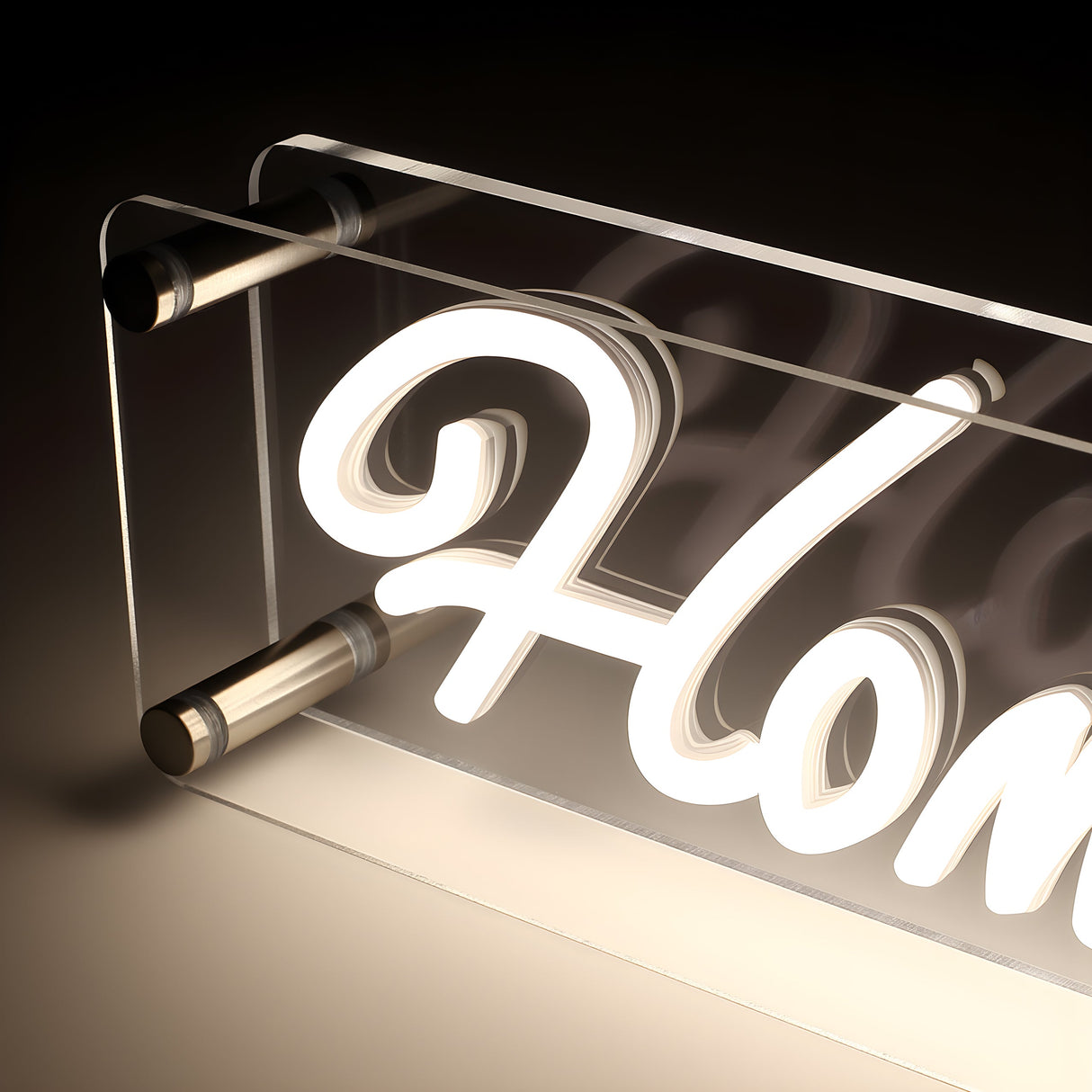 Home LED Neon Box Tafellamp