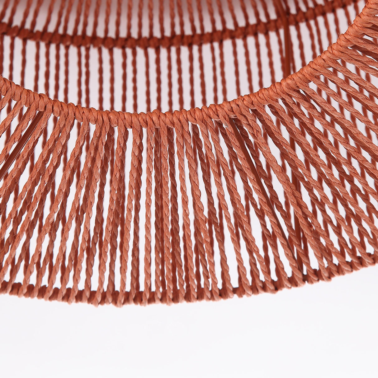 Braided Loftlampe Ø46 Earth Red